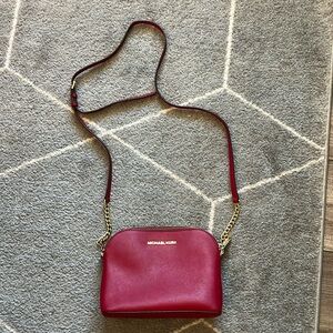 Michael Kors Red Cross Body Purse
